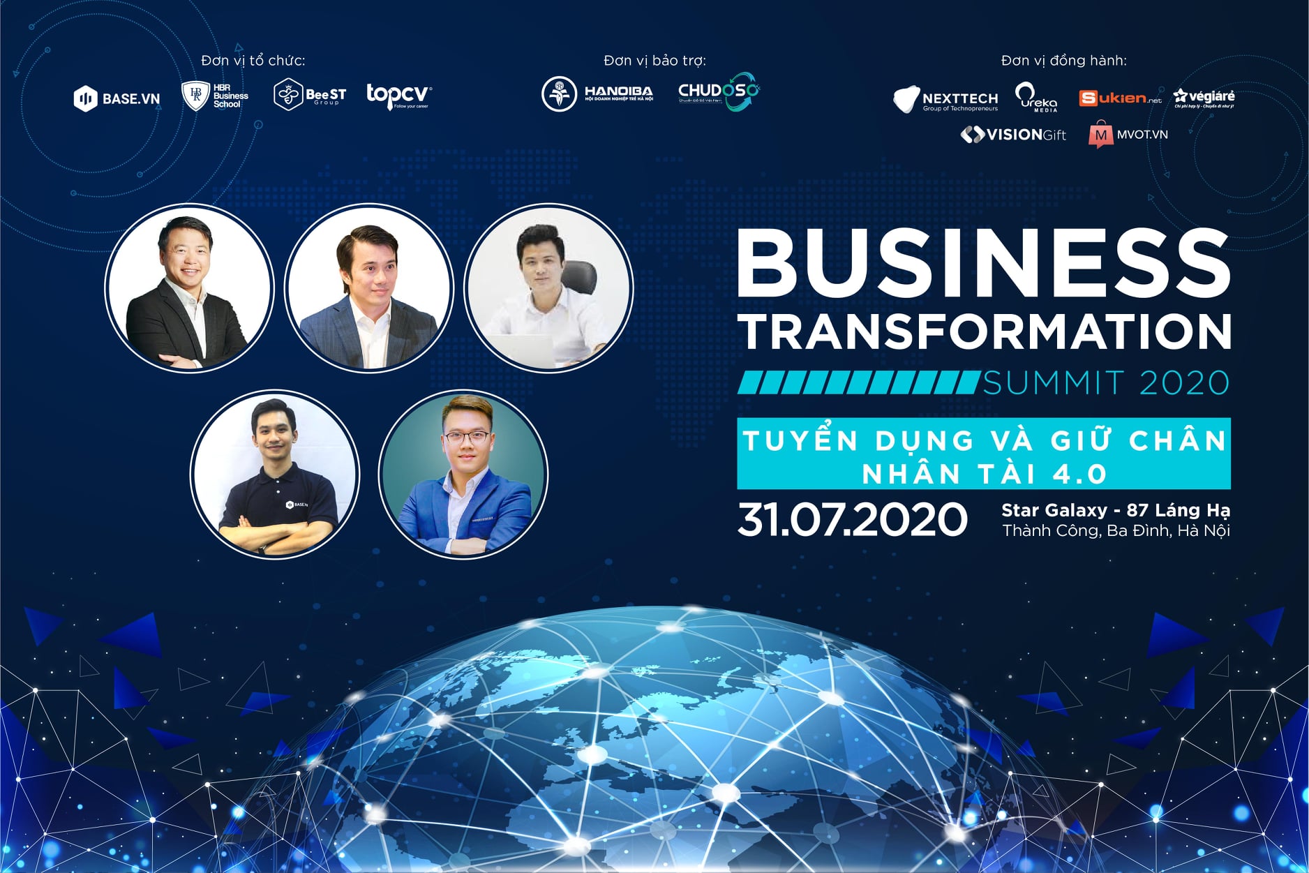 TÁI SINH DOANH NGHIỆP - TUYỂN DỤNG VÀ GIỮ CHÂN NHÂN TÀI 4.0